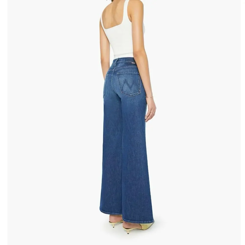 Mother SUPERIOR Lil’ Tomcat Roller Skimp 29 Perfectly Imperfect Wide Leg Jeans